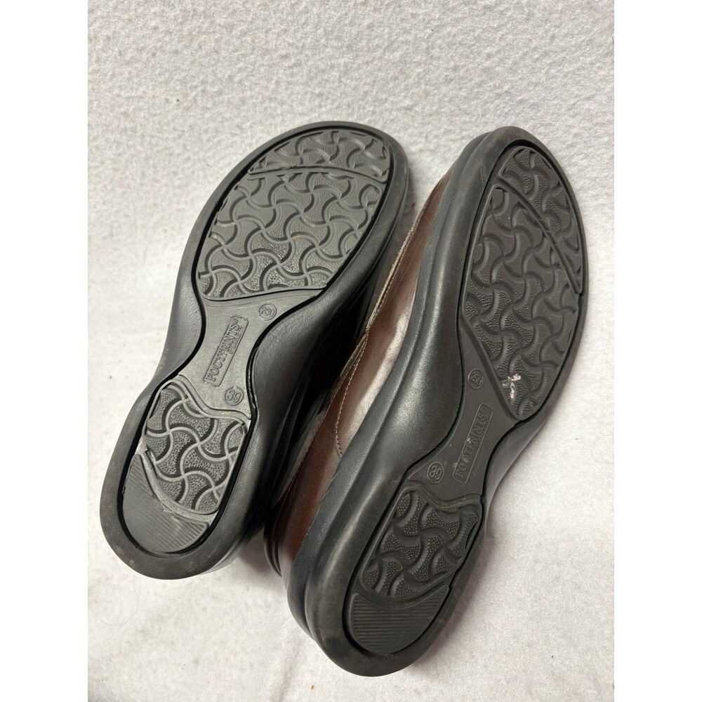 Footprints Birkenstock Womens 39 US 8-8.5 Brown Leather Slip On Comfort Shoes - Picture 4 of 4